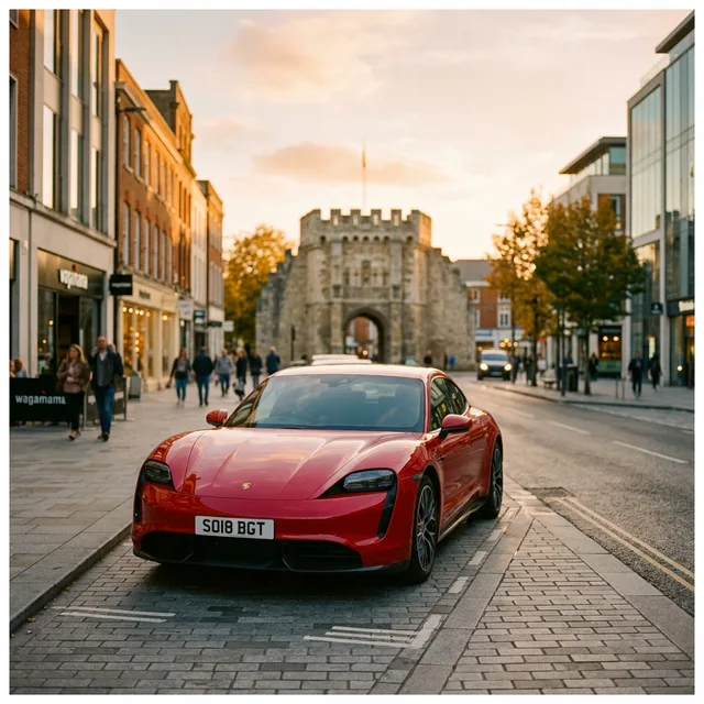 Dova Travel vehicle on Southampton street